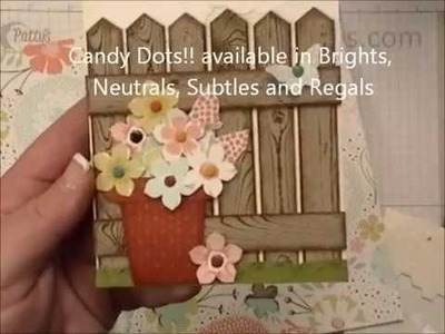 Create a Fence with Stampin Up Hardwood Stamp