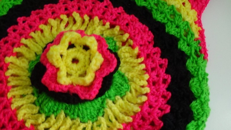 Crochet Bolero part 1 -B