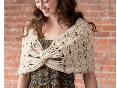 Crochet shrug| how to crochet vest shrug free pattern tutorial for beginners 16