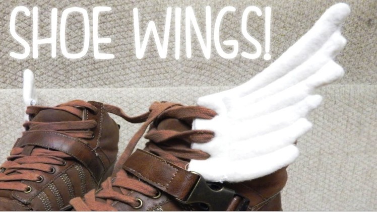 D.I.Y: Shoe Wings!