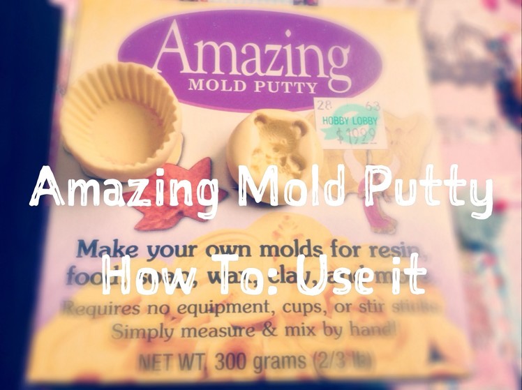 DIY Amazing Mold Putty | How To Tutorial