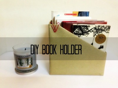 DIY Book  holder.