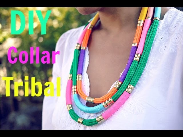 DIY collar tribal