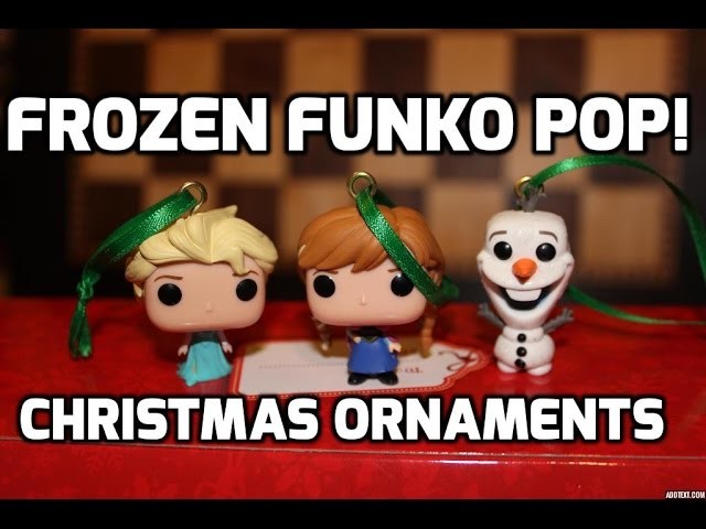 DIY Frozen Funko Pop! Christmas Ornaments
