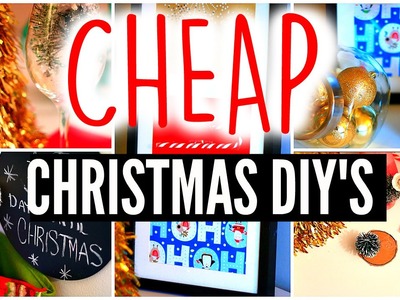 DIY Holiday Room Decor: Cheap Christmas Crafts & Decorations