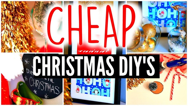 DIY Holiday Room Decor: Cheap Christmas Crafts & Decorations