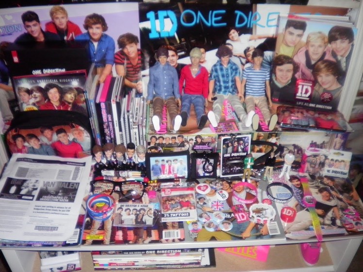 DIY One Direction Shelf!