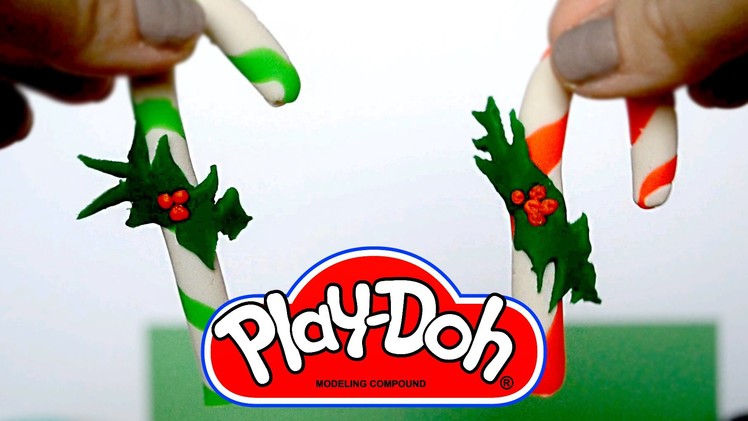 DIY Play-Doh Candy ornaments for our Christma