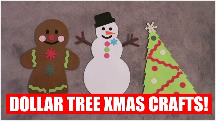 DOLLAR TREE CHRISTMAS CRAFTS! - November 2, 2015