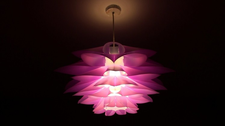 Excelvan DIY Lotus Pendant Lamp Shade