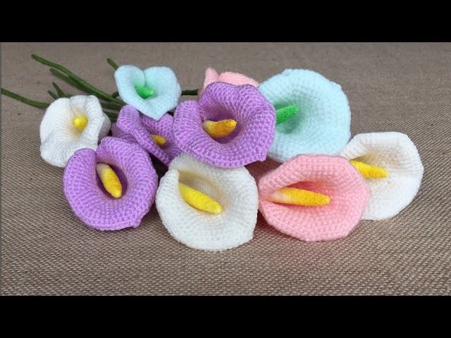 How To Crochet A Calla Lily
