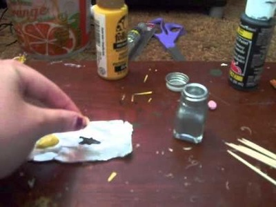 How To Make Miniature Dollhouse Pencils
