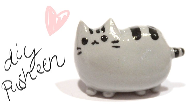 How to make Pusheen Cat in Clay