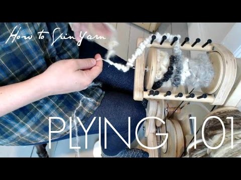 How to Ply Yarn with Thread for Beginners