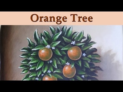 Murals & Trompe L'Oeil  -  Orange Tree