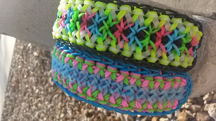 New! Carnival Twist Bracelet on Rainbow Loom