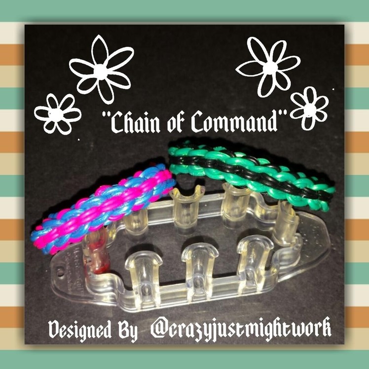 New "Chain of Command" RL Monster Tail Bracelet.How To Tutorial