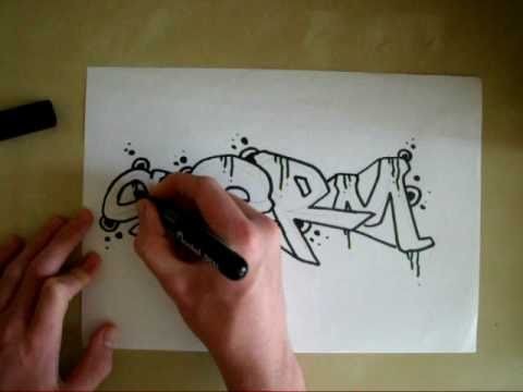 NEW * Graffiti Tutorial * Simple Sketch