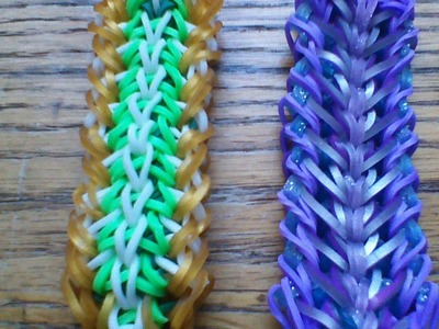 NEW Rainbow Loom Over Looped Bracelet