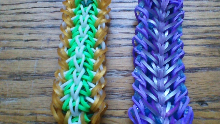 NEW Rainbow Loom Over Looped Bracelet