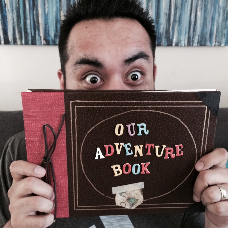 Our Adventure Book - Disney Pixar UP Adventure Book - DIY