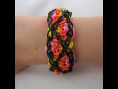 Rainbow Loom- How to make a Tango Bracelet (Original Design)