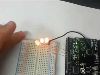 Realistic Candle Light with LED Arduino PWM, DIY, How-to, Beginners