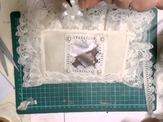 Shabby Chic Lace Book Tutorial, Part 2 - jennings644