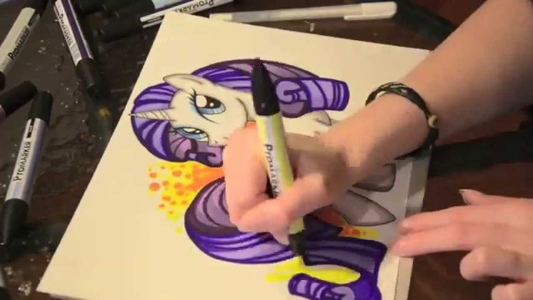 Speed painting MLP 2 of 6 - Rarity
