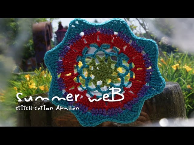 Summer Web Motif for Stitch-cation
