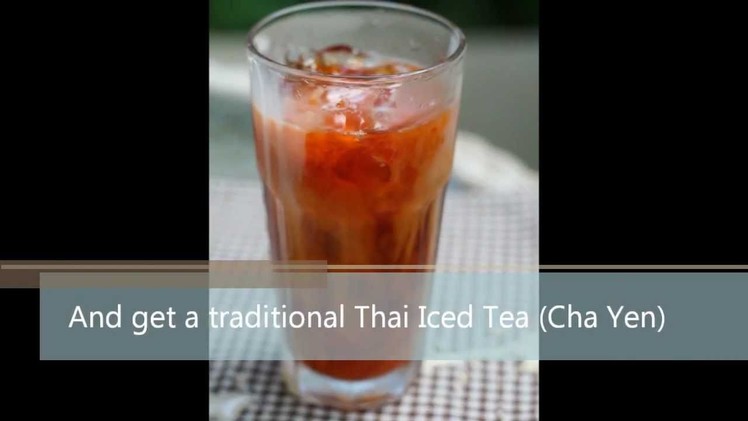 Thai Iced Tea Recipe (Cha Yen)