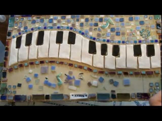 TUTORIAL-Mosaic keyboard with custom ceramic tiles step by step