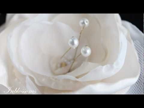 Wedding jewellery, handmade flowers hairclips and bridal accessories and jewelry