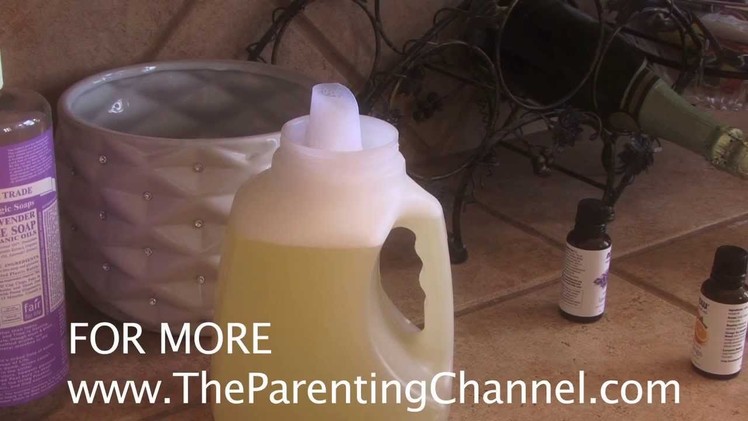 BABY SAFE LAUNDRY DETERGENT - Homemade Chemical Free