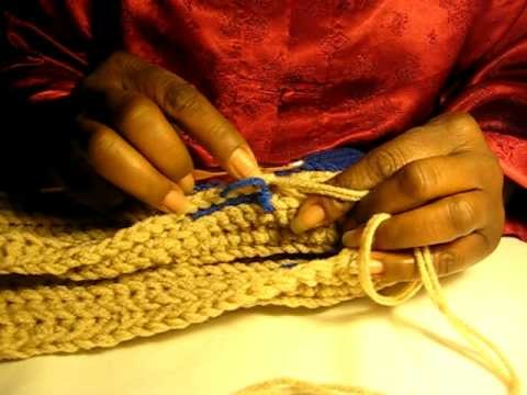 Crochet Cocoon Boot Slippers pr 7c of 9