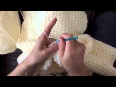 Crochet Even Moss Stitch (Animal Alphabet Afghan)