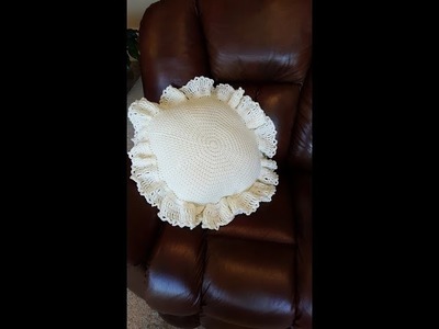 Crochet Pillow Cover and Pillow DIY Tutorial