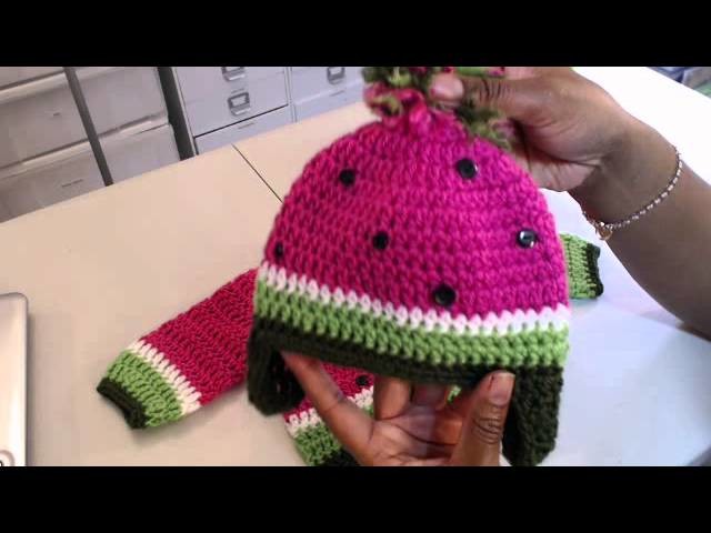 Crochet Watermelon Set