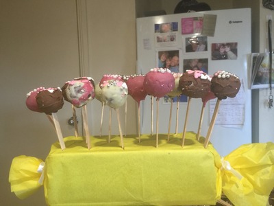DIY Cake Pop Stand by SHE Creates