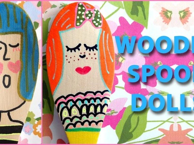 DIY Cute & Colorful Spoon Puppets