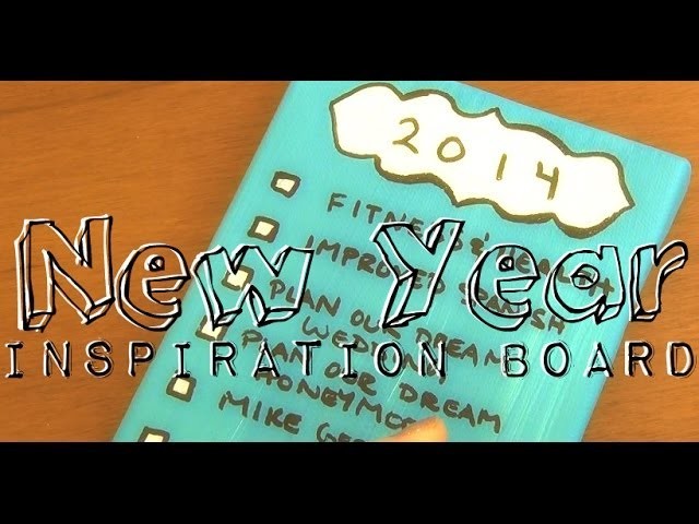 DIY Décor ♥ New Year Inspiration Board