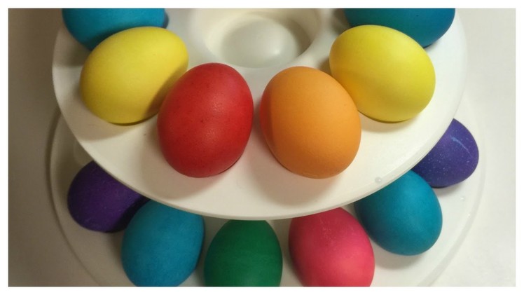 DIY Easy Vibrant Easter Eggs!