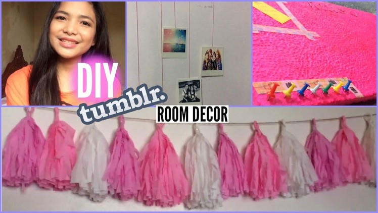 DIY Inexpensive Tumblr Room Decor !