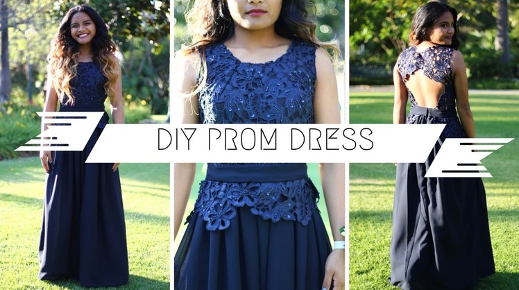 DIY Prom Dress 2015