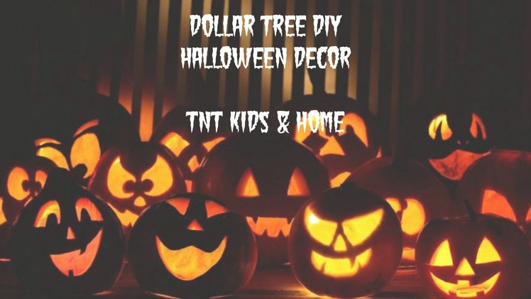 Dollar Tree DIY - Halloween Decor