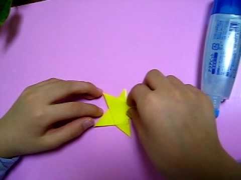 Estrella, star en origami