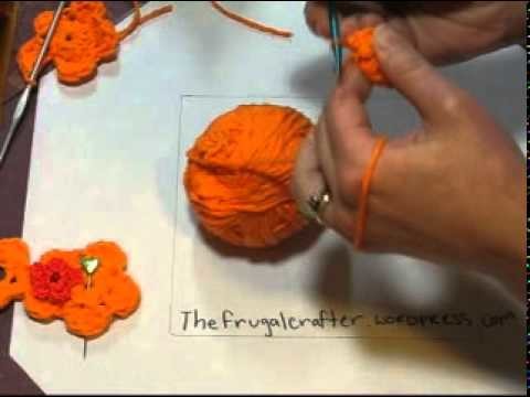 How to crochet flowers