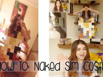HOW TO • D.I.Y Naked Sim Costume