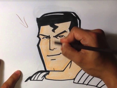How to Draw Superman - Easy Drawings