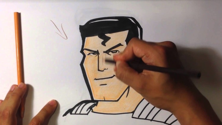 How to Draw Superman - Easy Drawings